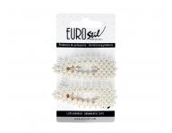 Ozdobn sponky pukaky s perlikami Eurostil Professional - 7,5 cm, 2 ks