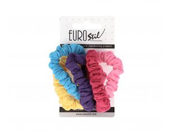 Ltkov gumiky do vlasov Eurostil Professional - farebn, 5 ks