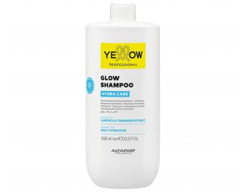 Rozjas�uj�ci hydrata�n� �amp�n pre vlasy bez lesku Yellow Professional Hydra Care Glow Shampoo - 1000 ml