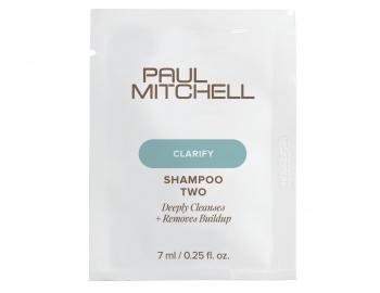 H�bkovo �istiaci �amp�n pre mastiace sa vlasy Paul Mitchell Clarify Shampoo Two - 7 ml