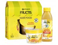 Darekov vyivujci sada pre such vlasy Garnier Fructis Banana Hair Food - ampn + maska