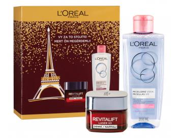 Dar�ekov� sada Lor�al Paris Revitalift Laser X3 - denn� kr�m 50 ml + micel�rna voda 200 ml