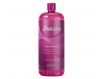 ampn pre vemi pokoden vlasy Inebrya Shecare Repair Shampoo - 1000 ml