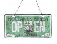 Plechov cedua na dvere otvoren/zatvoren Reuzel (bonus)