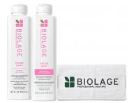 Sada �amp�nu a kondicion�ra pre farben� vlasy Biolage Color Last + bavlnen� uter�k zadarmo