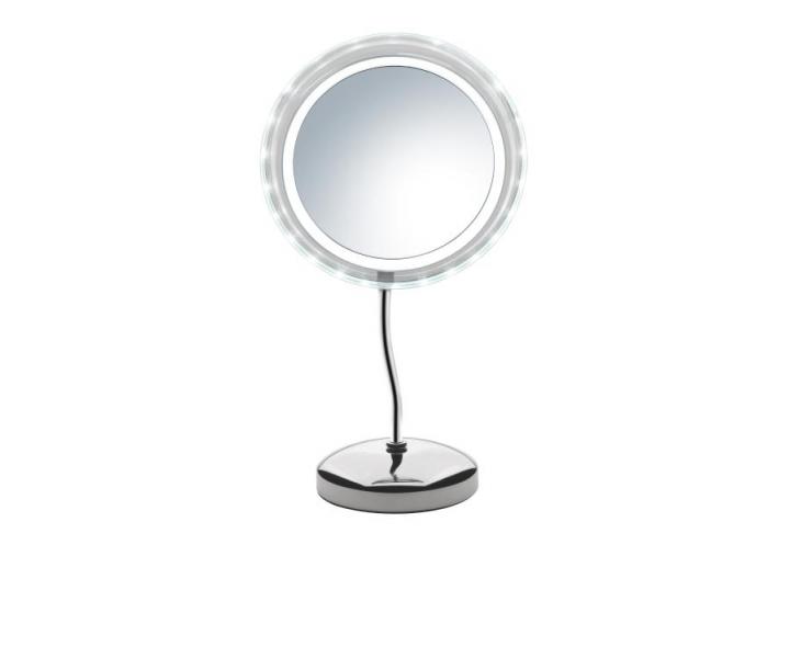 Kozmetick zrkadlo s osvetlenm Sibel Stockholm round - 5x zvovacie