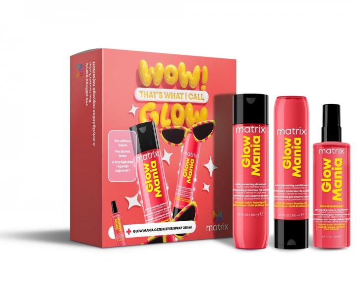 Rad pre ochranu a iariv lesk matnch farbench vlasov Matrix Glow Mania
