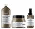 Rad pre po�koden� vlasy Lor�al Professionnel Serie Expert Absolut Repair Molecular - sada - �amp�n + maska ​​+ pr�pravn� starostlivos� 100 ml zadarmo
