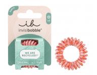 pirlov gumika z recyklovanho materilu Invisibobble Original Save It Or Waste It - koralov, 3 ks