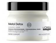 Maska pre farben� a po�koden� vlasy Lor�al Professionnel Serie Expert Metal Detox - 150 ml