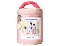 Dar�ekov� sada na rozjasnenie farben�ch vlasov Maria Nila Luminous Colour Beauty Bag + kozmetick� ta�ka zdarma