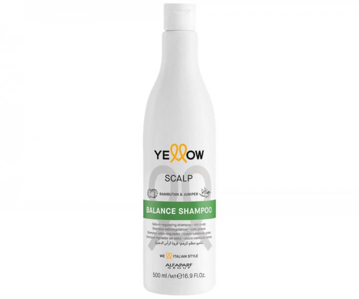 �istiaci �amp�n pre mastn� poko�ku hlavy Yellow Professional Scalp Balance Shampoo - 500 ml