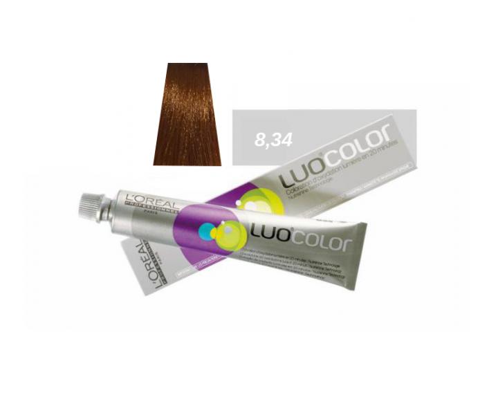 Lor�al LUOCOLOR barva na vlasy 50g - odst�n 8.34, zlat�