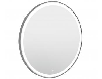 Okrhle zrkadlo s LED osvetlenm Sibel Fleur Round LED Styling Unit - chrmovan hlinkov rm