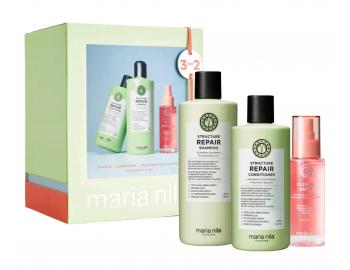 Darekov sada pre vivu suchch a pokodench vlasov Maria Nila Structure Repair Holiday Box