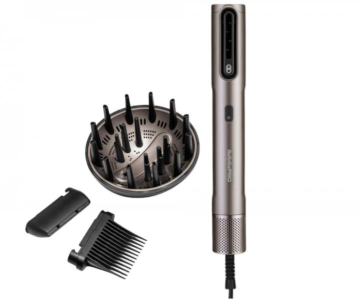 Profesion�lny f�n na vlasy BaByliss Pro Drying Wand - 1600 W, champagne metalick�