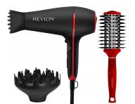 F�n na vlasy Revlon Smoothstay Coconut Oil RVDR5317E + kefa zadarmo