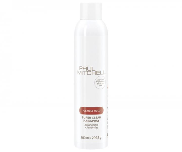 �ahk� lak na vlasy so strednou fix�ciou Paul Mitchell Flexible Hold Super Clean Hairspray - 300 ml