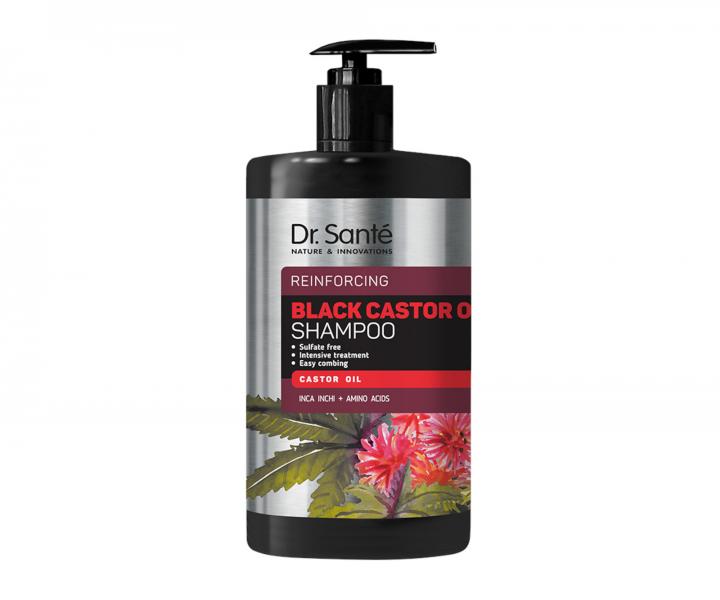 Posilujci ampn s ricnovm olejom Dr. Sant Reinforcing Black Castor Oil Shampoo - 1000 ml