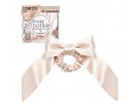 Ozdobn pirlov gumika s maou Invsibobble Scrunchie Slim Ballerina Bow - ruov