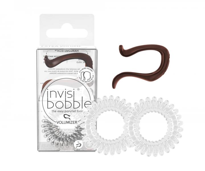 Sada doplnkov do vlasov pre objemnej�� cop Invisibobble Volumizer Pretty Dark