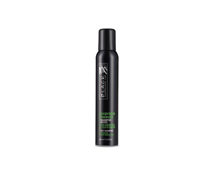 Suchý šampón pre unavené vlasy bez objemu Black Express Beauty - 200 ml