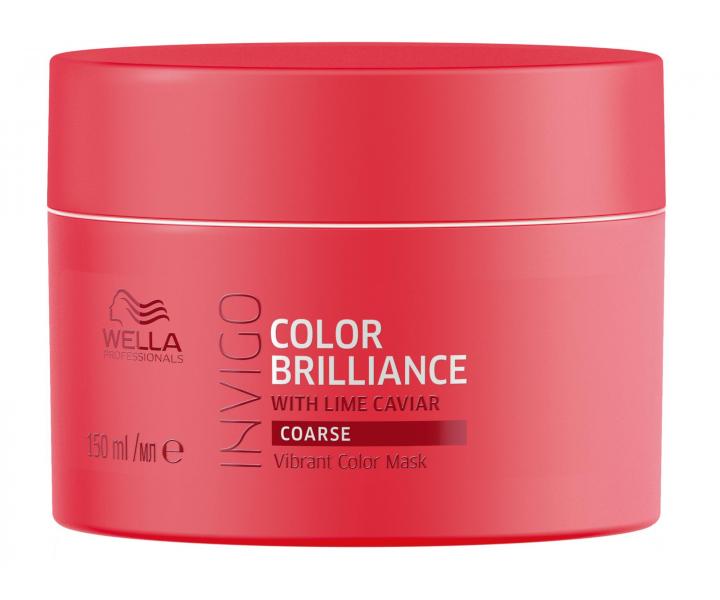 Maska pre siln farben vlasy Wella Invigo Color Brilliance Coarse - 150 ml