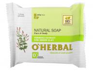 Prrodn mydlo pre cel telo so zelenou hlinou O`Herbal Verbena - 100 g