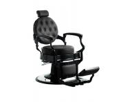 Kadern�cke barber kreslo Hairway Romeo - �ierne - II. akos� - odreniny na podstavci