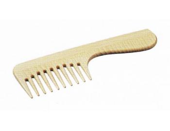 Hrebeň na vlasy z bukového dreva Keller 627 22 00 - 180 mm