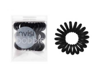 Špirálová gumička do vlasov Invisibobble - 1 bal / 3ks - čierna
