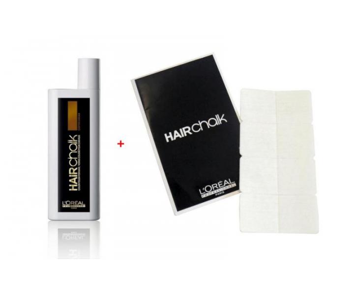 Make-up na vlasy HAIRCHALK Coffee Break + zadarmo apliktor