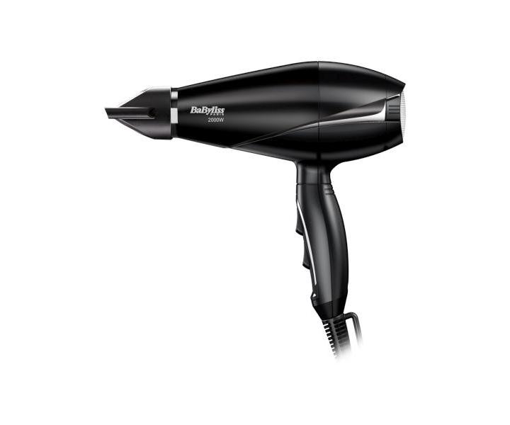 F�n na vlasy BaByliss 6604 Le Pre Light, �ierny + �irok� ploch� kefa na vlasy BaByliss ZADARMO