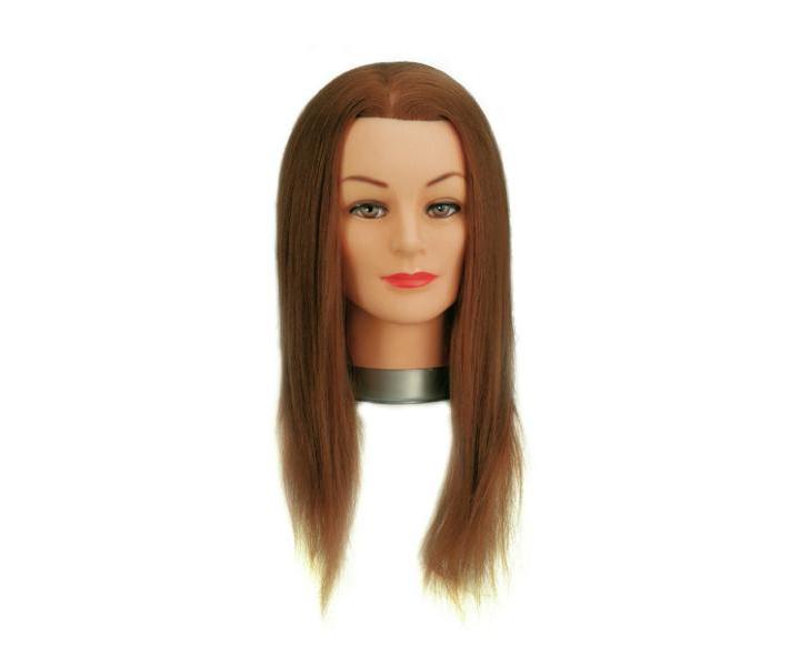 Cvin hlava Sibel Josephine s prrodnmi a umelmi vlasmi - svetlo hned 40 cm