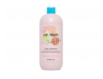 Hydratačný šampón na kučeravé a vlnité vlasy Inebrya Ice Cream Curly Plus Shampoo - 1000 ml