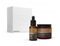Pnska darekov sada na fzy Beviro Basic Beard Set Cinnamon Season