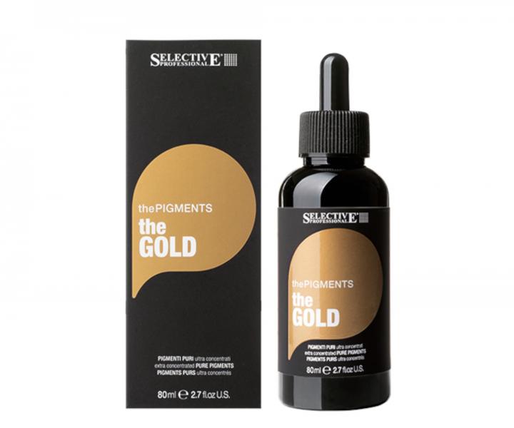 Ultra koncentrovan ist pigmenty Selective Professional ThePigments TheGold - 80 ml, zlat