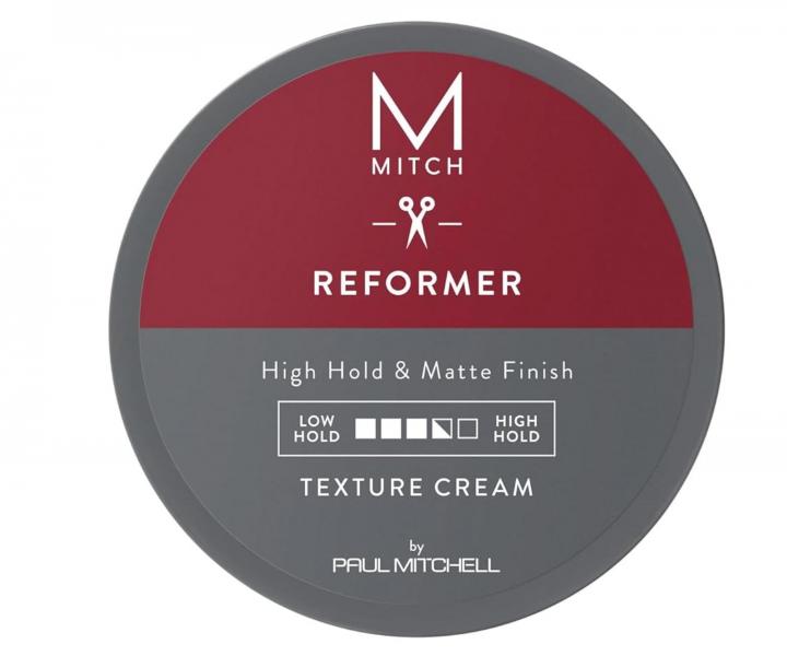 Texturiza�n� kr�m pre siln� fix�ciu a matn� vzh�ad Paul Mitchell Mitch Reformer Texture Cream - 85 g