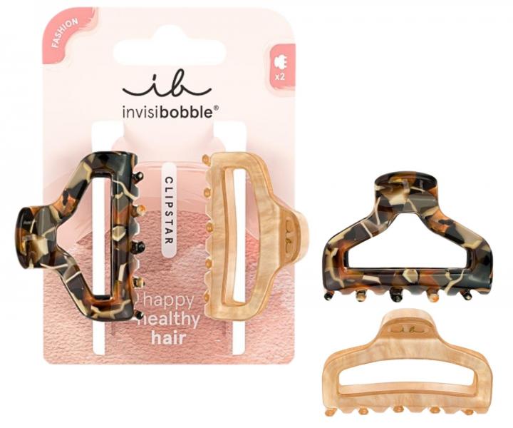 kripce do vlasov Invisibobble Clipstar Golden Roar - 2 ks