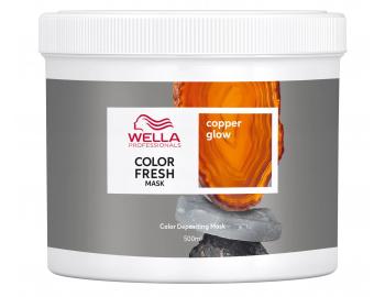 Farbiaca maska na vlasy Wella Color Fresh Mask Copper Glow - 500 ml, meden�