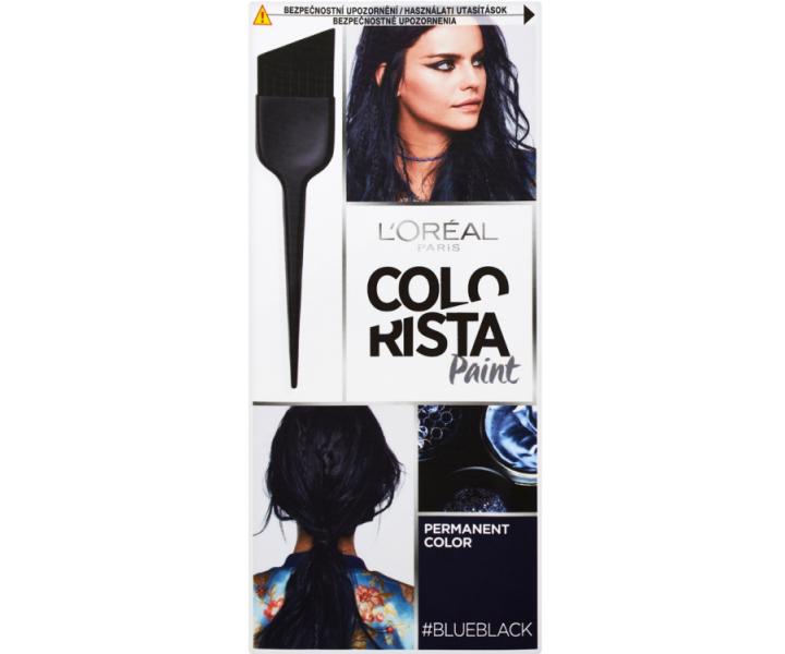 Permanentn farba Loral Colorista Paint 2.10 Blueblack - iernomodr