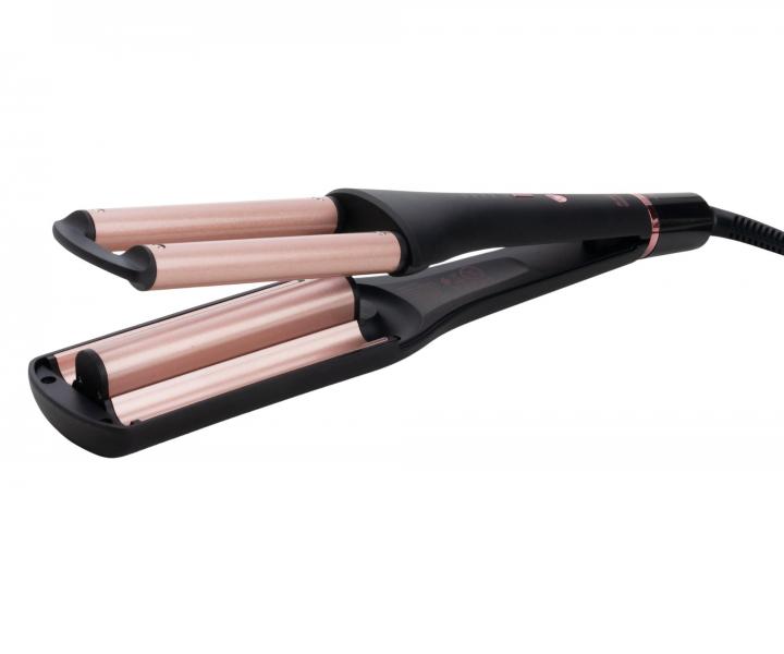 Trojkulma na vlasy Kiepe Professional Home Precision Triwave Styler - �ierna