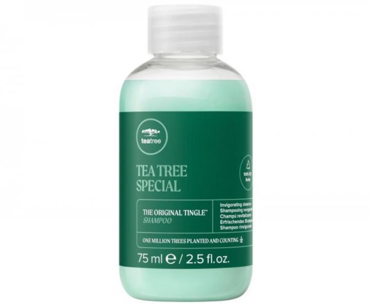 Osvieujci ampn na vlasy Paul Mitchell Tea Tree Special The Original Tingle Shampoo - 75 ml
