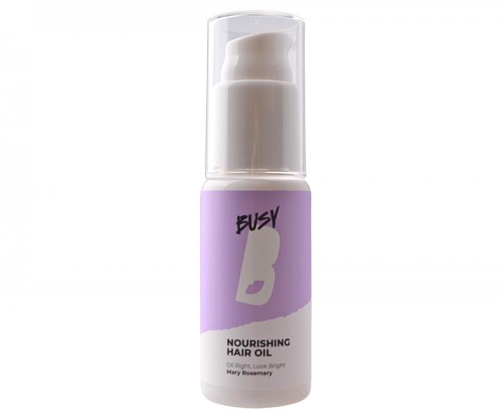Vy�ivuj�ci olej pre such� a po�koden� vlasy BusyB Nourishing Hair Oil Mary Rosemary - 50 ml
