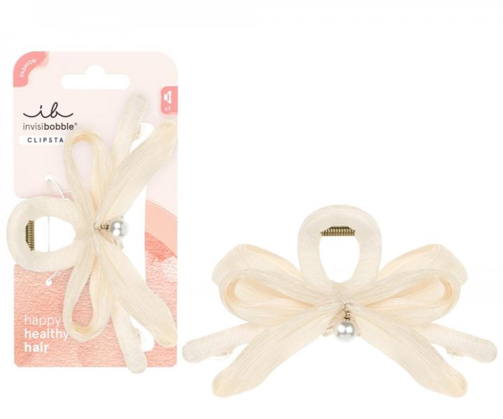 �kripec do vlasov s ma��ou a perli�kou Invisibobble Clipstar L Ballet Core - kr�mov�