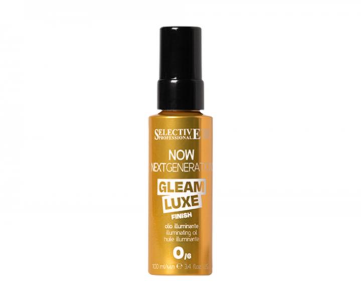 Rozjasujci olej na vlasy Selective Professional Next Generation Gleam Luxe Finish - 100 ml