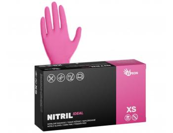 Nitrilov rukavice Espeon Nitril Ideal - 100 ks, ruov, vekos XS