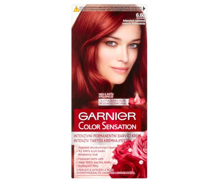 Permanentn farba Garnier Color Sensation 6.60 intenzvna rubnov
