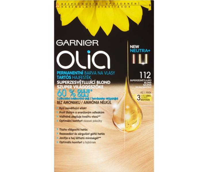 Zosvetujci olejov farba Garnier Olia 112 superzosvetujci blond