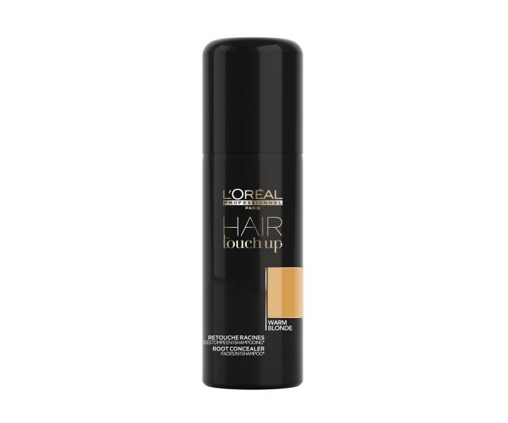 Sprej pre zakrytie odrastov Loral Hair touch up 75 ml - tepl blond